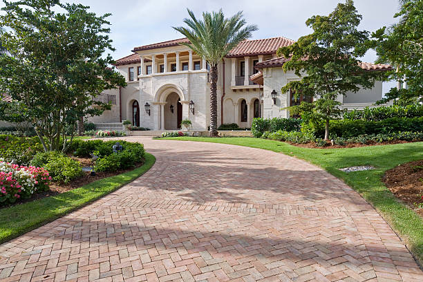Residential Paver Driveway in Indian Lake, MO